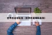 世界杯足球名称（世界杯足球队名称）